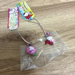 ハローキティ ストラップ 2個セット