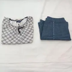 【池214】BURBERRYチェック柄 半袖 スカートセット　140㎝