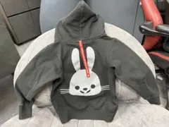 CUNE パーカー XXXS 100サイズ　ブラック