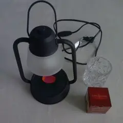 キャンドルウォーマー　カメヤマ アロマランプ ブラック