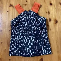 美品　GUCCI 個性的なタンクトップブラウスのサムネイル