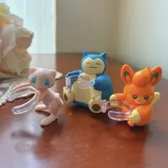 ポケットモンスター りんぎゅっ　リング　カビゴン　ミュウ　パモ