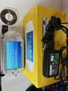 PSP-1000ホワイト 本体 箱、ACアダプター2本付き