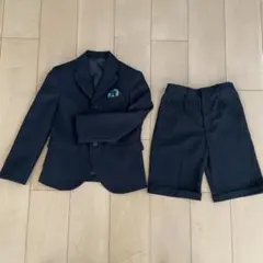 130サイズ フォーマルスーツ 黒