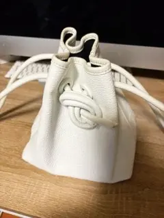 VASIC ヴァジック　ボンドレザー　巾着バッグ