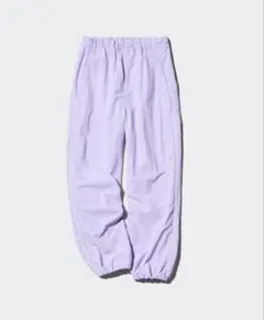 ナイロンパンツ　ライトパープル