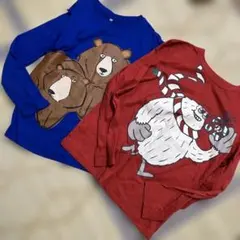 H&M 長袖Tシャツ　130cm相当？　2枚セット