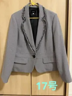 SUCRE グレー テーラードジャケット 17号