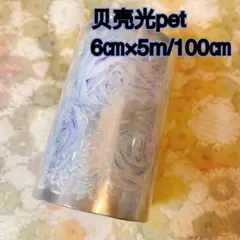 海外マスキングテープ巻売り 光之海 フラワー花 贝壳光petテープ