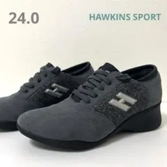 Hawkins Sport ホーキンス スポーツ 厚底 スニーカー 24.0