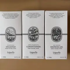 Léparfla シャンプー、コンディショナー、シャワージェル3点セットのサムネイル