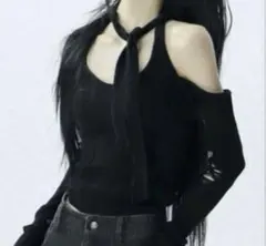 melt the lady cutout tietops ニットのサムネイル