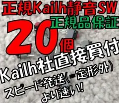 【正規】静音マウス用 Kailh製クリックスイッチ２０ケ MUTE ②