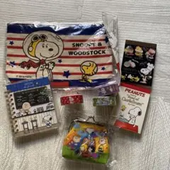 スヌーピー グッズセット ポーチ ノート 小銭入れ