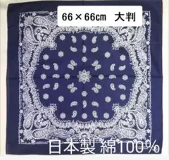 3*3様 VINTAGE バンダナ USA製 クロス ペイズリー ジェイアダムス
