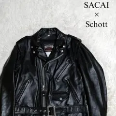 2026年最新】Sacai×schottライダースの人気アイテム - メルカリ