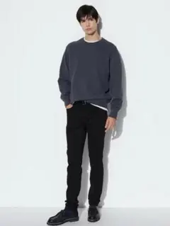新品未使用 UNIQLO ウルトラストレッチスキニーフィットジーンズ31インチ黒