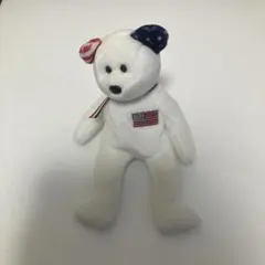 Ty Beanie Baby ぬいぐるみ 星条旗デザインのサムネイル