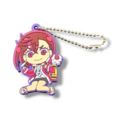 アニメ ダンダダン モモ ラバーストラップ キーホルダー