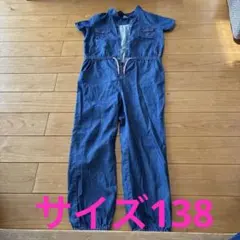 PETIT BATEAU デニムオーバーオール 10ans