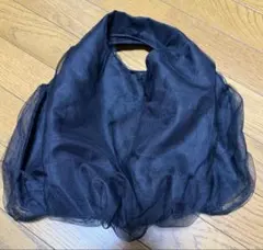 LAKOLE チュール ハンドバッグ 黒のサムネイル