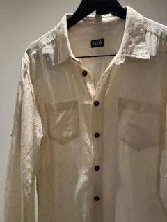 DOLCE & GABBANA D&G ✨長袖シャツ 52 ベージュ