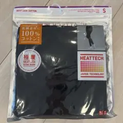 UNIQLO 極暖ヒートテックコットンレギンス ブラック Sのサムネイル