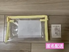 エリクシールオリジナルクリアポーチ　マキアージュ　ドラマティックスキンサーベース