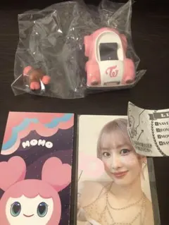 TWICE ガチャ プルバックカー モブリー&モモトレカ