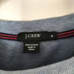J.CREW／ジェイクルー　長袖カットソー　M　ブルーのサムネイル
