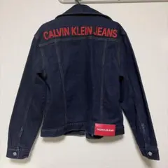 CALVIN KLEIN JEANS ダークブルーデニムジャケット