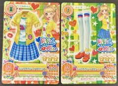 アイカツ　ミラクルカジュアルセット　夏樹みくる 2枚セット