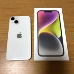 iPhone14本体 128GB ホワイト｜SIMフリー｜付属品あり