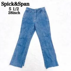 Spick&Span 5 1/2 BEAUTY-LINE フレアデニムのサムネイル