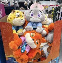ズートピア2 ジュディ ニック ぬいぐるみ コストコブランケット入り