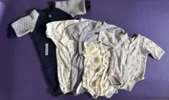 子供服　ロンパース&肌着5点まとめ売り サイズ60