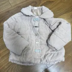 petit main 薄いピンク ダウンコート