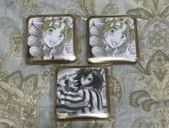 鬼滅の刃　ダイニング　スクエア缶バッジ