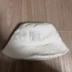 New Era バケットハット ホワイト ファー素材