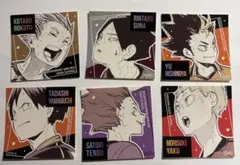 ハイキュー‼︎ スクエアステッカーコレクション　第２弾