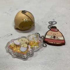 すみっコぐらし とんかつ キーホルダー・マスコット 3点まとめ売り