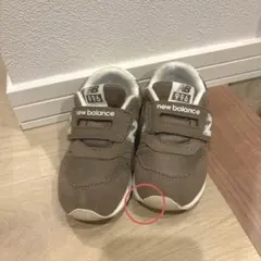 【訳あり】new balance 996 スニーカー　ベージュ　15.5cm