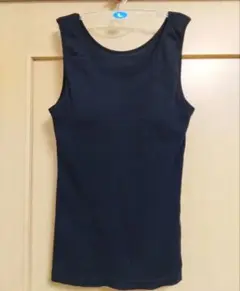 ラン型ブラトップ カップ入りタンクトップ 綿100% ➀