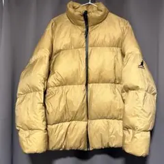 【Archive】KANGOL ダウンジャケット ベージュ 古着 usedのサムネイル