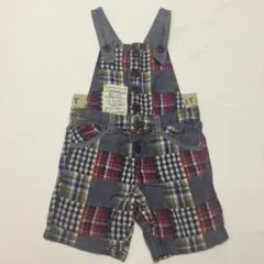 ブランシェス　春　夏　オーバーオール サロペット デニム 90