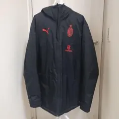 PUMA ACミラン　ウインタージャケット ベンチコート 黒　US　Ｍサイズ