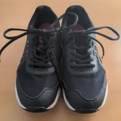 スニーカー　レディース　アシックス　黒 24.5cm 24cm 23.5cm