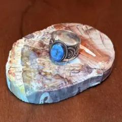 ターコイズ　リング　23号　インディアンジュエリー　ナバホ族