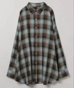 JEANASIS アソートチェックシャツLS グリーン