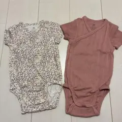 H&M ロンパース 6-9M 2点セット